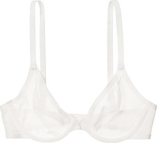 NWOT Cuup Bra The Plunge Mesh Salt Sz 32D