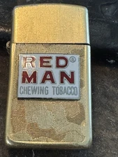 Storm King Lighter Red Man Tobacco 