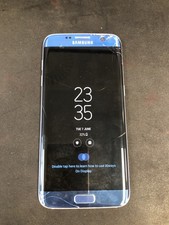 Samsung Galaxy S7 Edge - 32GB - Blue - Unlocked - LCD Cracked