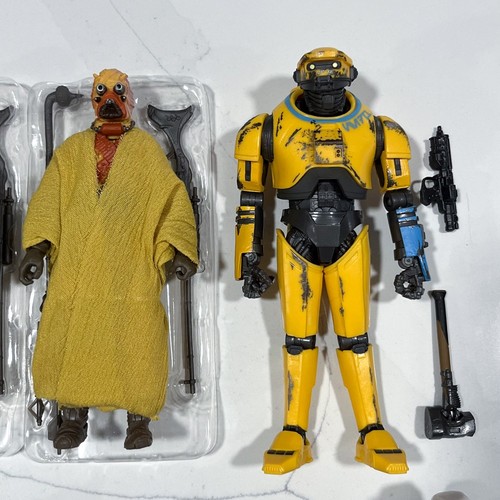 Star Wars BLACK SERIES Figure LOT of 8 Hasbro Tusken Raider Jar Jar Riot Scout - Picture 5 of 18