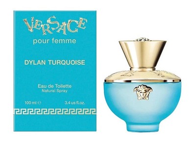 Versace Dylan Turquoise Women 3.4 oz 100 ml Eau de Toilette Spray New