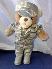 Bear Forces of America US Air Force Teddy Bear Plush Military Uniform Camo 12  