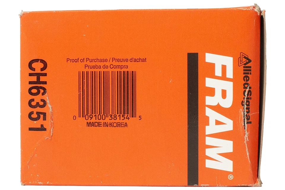 Filtro de aceite de repuesto FRAM Extra Guard para Acura Legend modelo CH6351 1986-1987 Foto 4 de 4