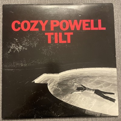 Cozy Powell -Tilt Vinyl LP - Polydor 1991. Jeff Beck, Gary Moore, Don Airey  Etc