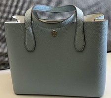 Tory Burch Blake Small Tote Pearl Sky/Meadow Mist Size OS. NWT