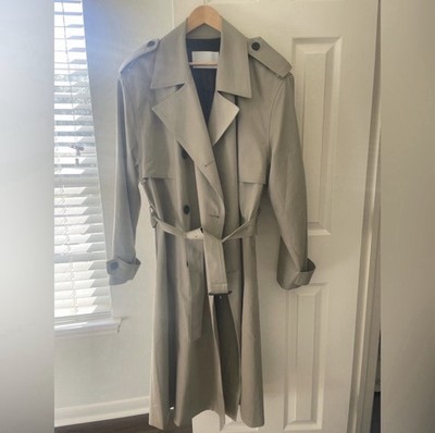 The Frankie Shop Oversized Tan Trench Coat XS/S