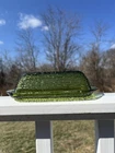 Vintage Anchor Hocking Soreno Avocado Green Butter Dish