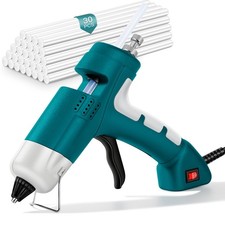 HHDQFTSLG 20W Hot Glue Gun with 30PCS Premium Sticks, High Temp M, Blue  0.41 per gallon
