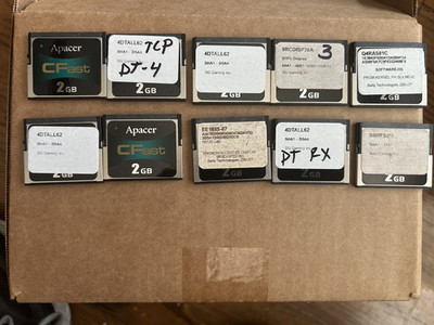 10PC APACER 2GB CFast Cards