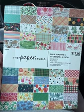 the Paper Studio Four Seasons 8.5 *11 paper pad