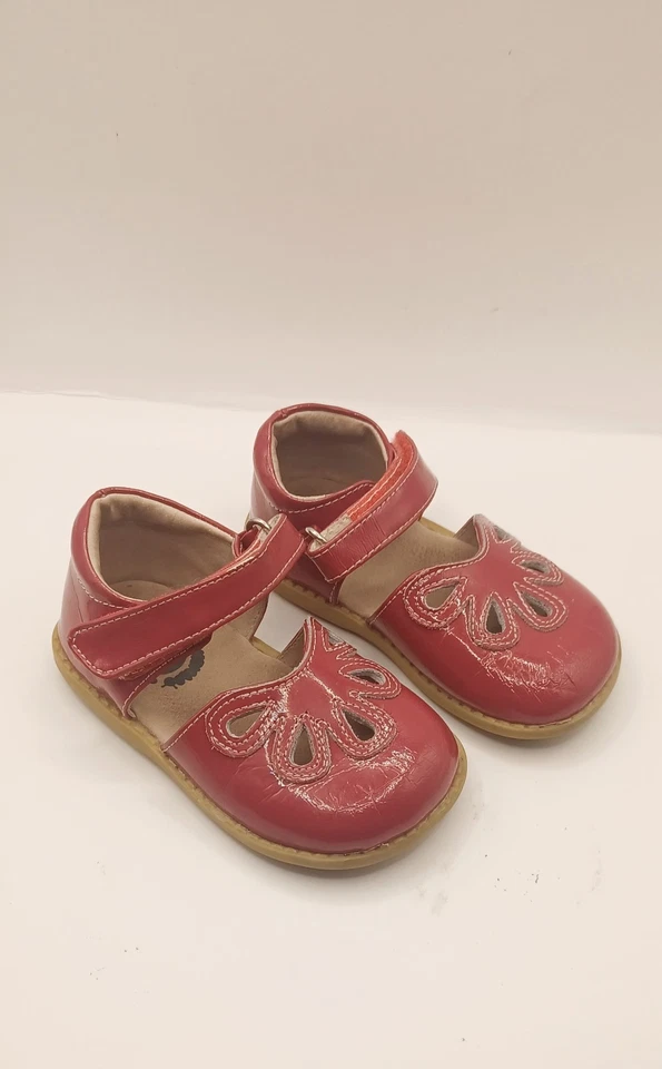 Livie & Luca Petal Shoes Lot Toddler Size 7 Baby Blue & Dark Pink Hook & Loop - Image 2 of 4