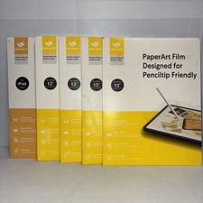 Lot Of 5- Paper Art Films,4 Penciltip Friendly, 1 New Nano Film NIB Friendly