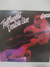 Ted Nugent Double Live GONZO LP Vinyl Japan Import Used