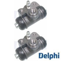2X Radbremszylinder Delphi LW61115 2 Bremszylinder Set Rechts Links Hinten