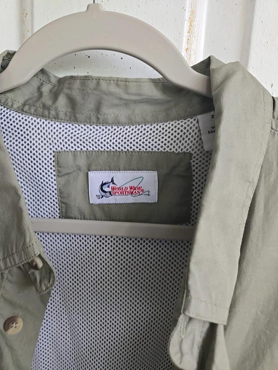 Las mejores ofertas en Verde World Wide Sportsman Hombres Camisas y otros de pesca | eBay