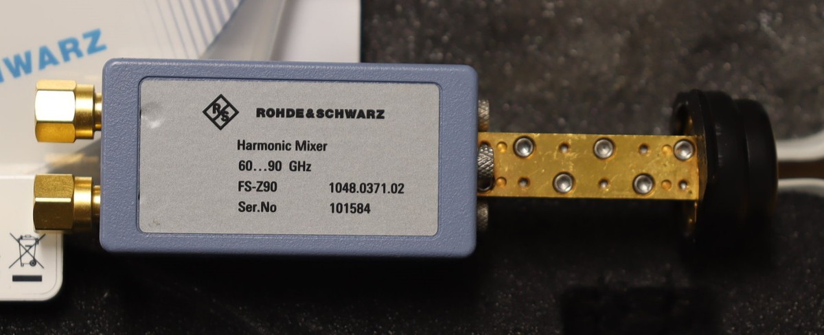 Rohde Schwarz FS-Z90 Waveguide Harmonic Mixer WR12 60-90GHz GOOD