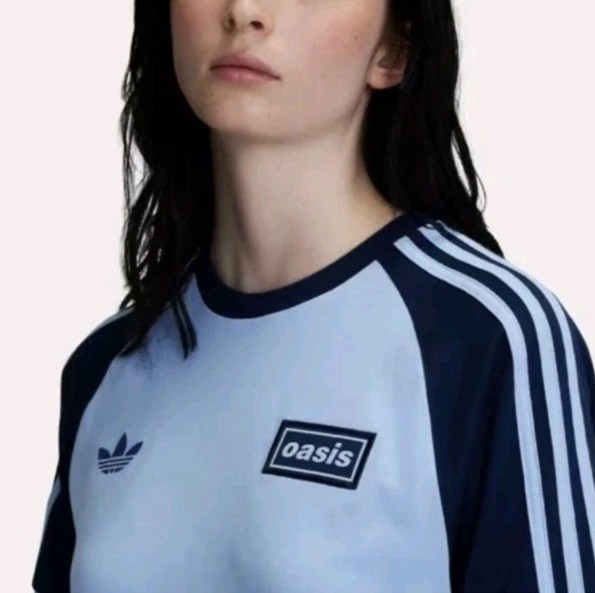 オアシス　LIVE Tシャツ　adidas adidas oasis Tour 3-Stripes T-Shirt オアシス ツアー Tシャツ