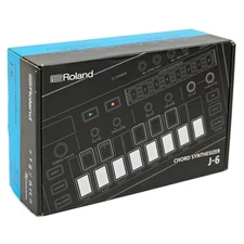 Roland Aira J-6 Chord Synthesizer Compact Portable Synth -E
