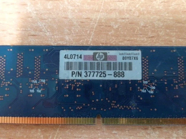Ramaxel HP 512MB 240pin SDRAM DIMM ( RML1520PG38D6F-667 ) - Image 2 of 4
