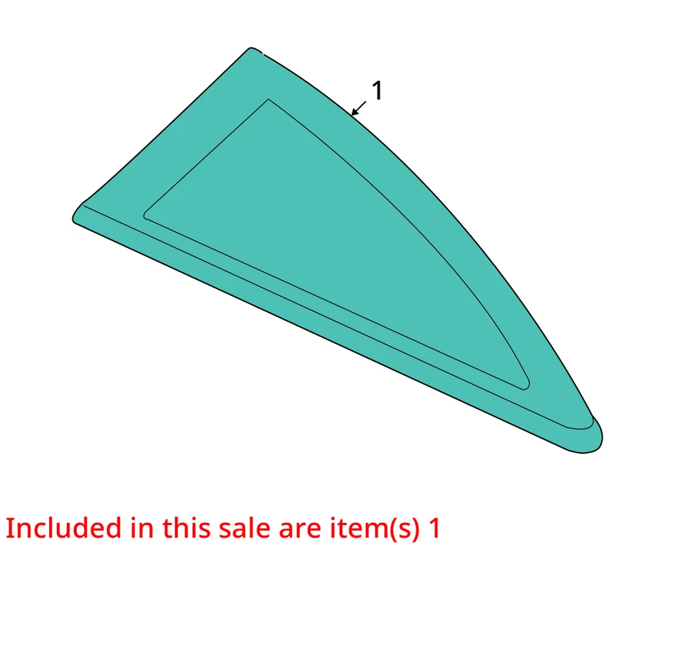 Ventana Saturn Astra 2008 24463992 - nueva OEM 24463992 Foto 2 de 3