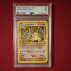 Pokémon Charizard 4/102 Base Set Holo Rare PSA 7 120 HP English Card