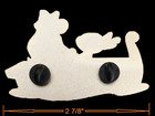 Fantasy Pin JUMBO Disney Stitch Holding Hands with Ariel in Boat Kiss Scene LE — photo 2