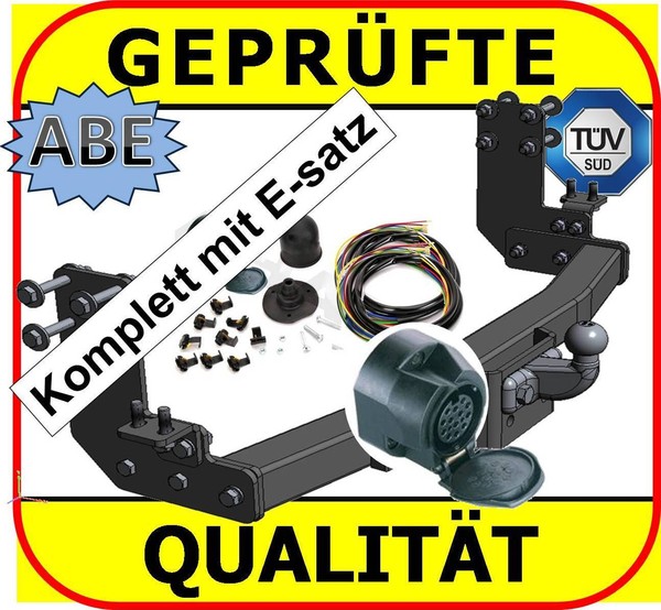 AHK + ES13 FüR MB Sprinter W 904 905 Bus Kasten 95-06 AnhäNgerkupplung Komplett-image