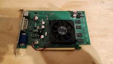 EVGA NVIDIA GeForce 8400GS 512MB PCIe DDR2 DVI VGA TV Video Card 512-P2-N738 A1