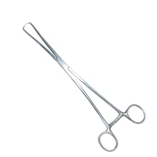 Set of 2 Schroeder-Braun Tenaculum Forceps, 9.75", Straight, Premium