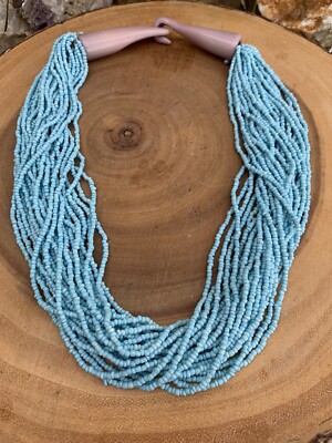 Vintage Monies Gerda Lynggaard danish style multistrand seed