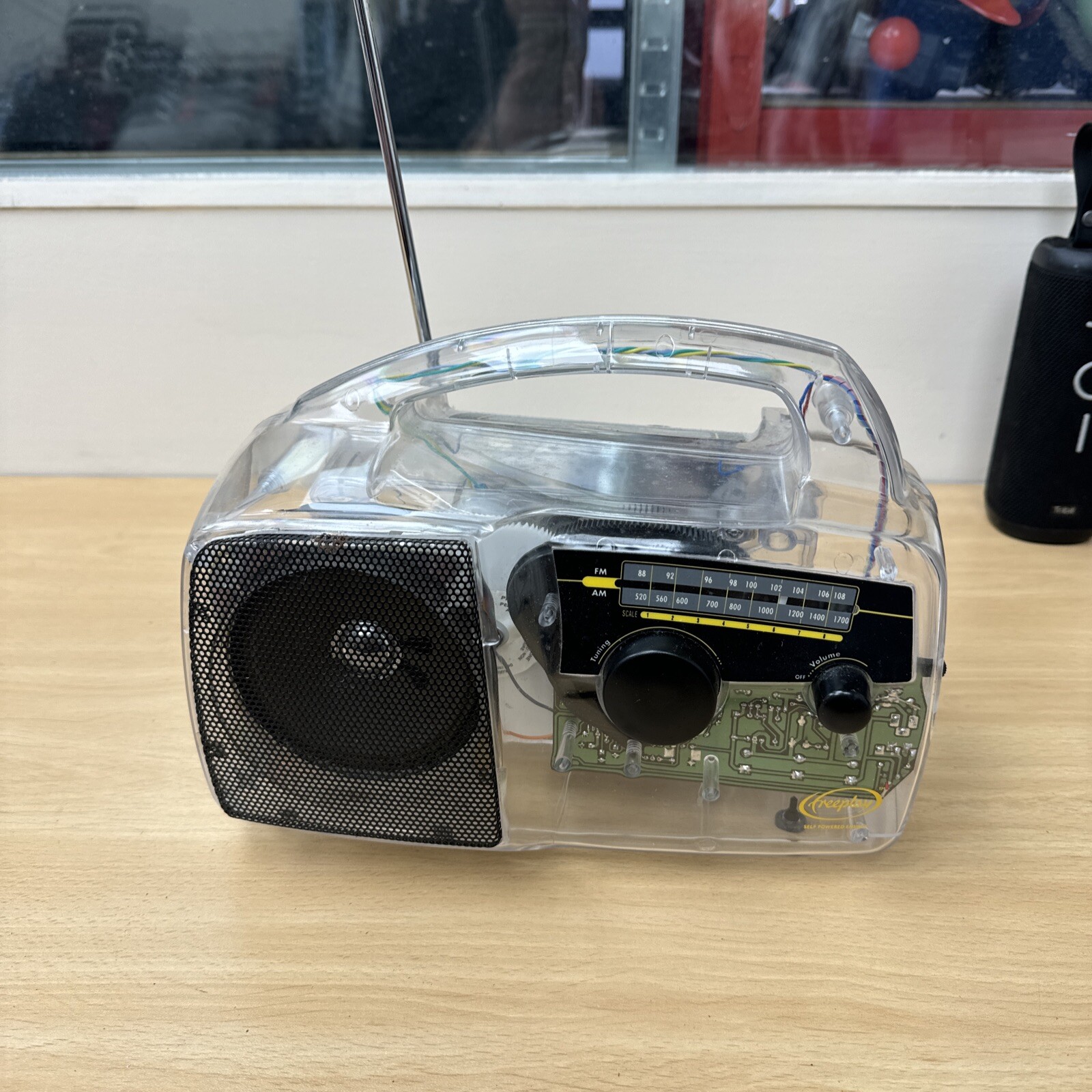 Freeplay Wind Up Solar Powered Radio FM AM Battery Free Portable Great