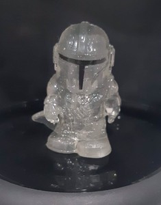 MANDALORIAN GLITTER CLEAR WOOLWORTH 