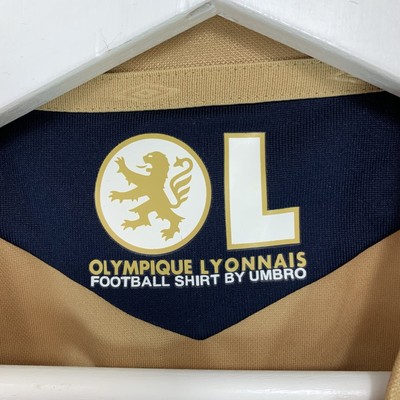 MAILLOT DE FOOTBALL VINTAGE OMBRO OLYMPIQUE LYONNAIS 2007/08 AWAY XL - eBay