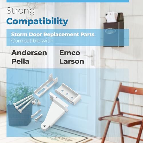 Storm Door Closer Kit Storm Door Closer Bracket Compatible with Andersen/Pell... - Picture 2 of 7