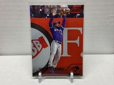 2022 Stadium Club Base Red Foil #229 Teoscar Hernandez - Toronto Blue Jays