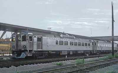 B&O commuter RDC w Train 108 at Baltimore, MD 8 x 10 Photo