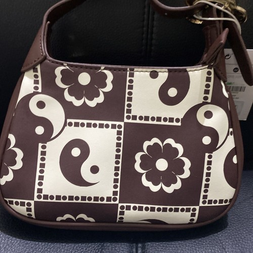 Bershka Bag Floral and Ying/Yang design NWT - Picture 4 of 7