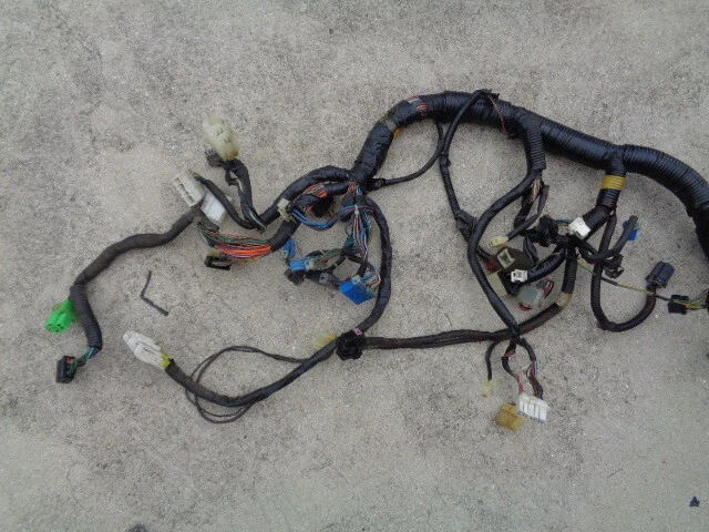1990 NISSAN 300ZX (2+2) NON-TURBO UNDER DASH DASHBOARD MAIN HARNESS WIRING OEM - Image 2 of 4