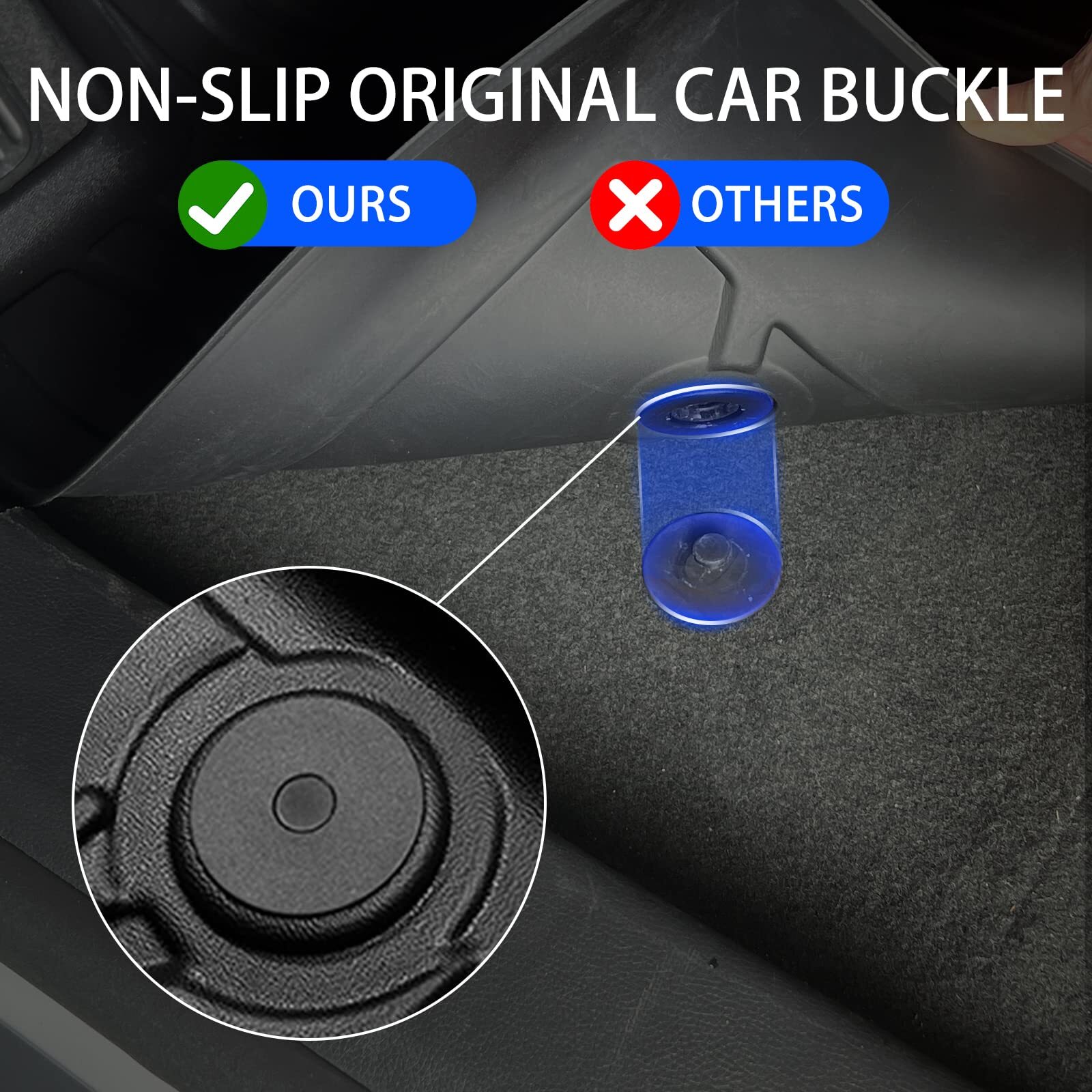 For Nissan Murano 20192023 Car All Weather Custom Liners Floor Mat