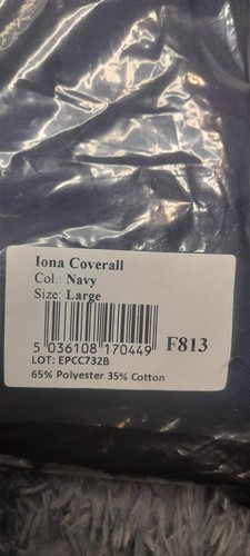 PORTWEST F813 - Iona Coverall Overall Work Safety Kneepad Pocket Reflective Tape - 第 19/19 張圖片