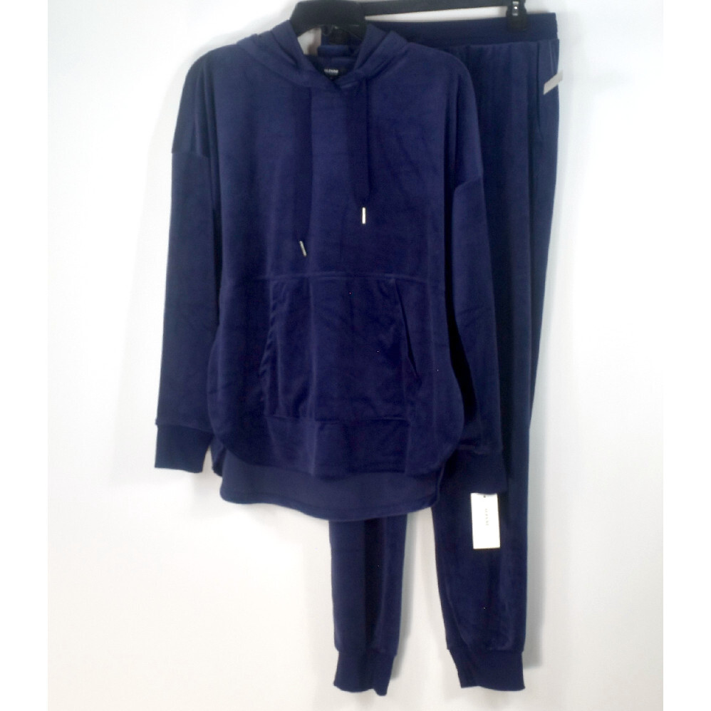 Alfani Velour Hoodie Top u0026amp; Pants Pajama Set Choose Size u0026amp; Color New  | eBay