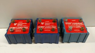 LOT OF (3) GUARANTEED GOOD! GEMS 10A 120/240V LOAD PAKS ST-26392