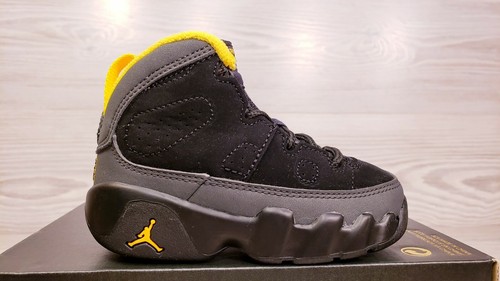 Nike Air Jordan 9 Retro TD Black Yellow 