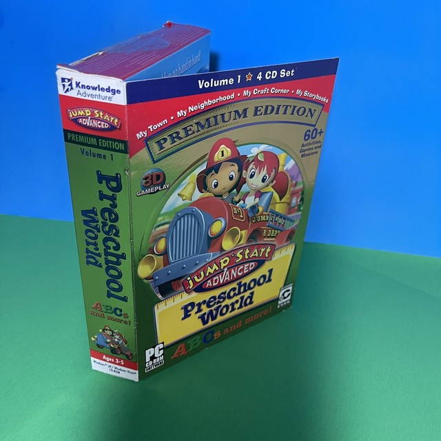JumpStart Advanced Preschool World Premium Edition (PC, 2008) for sale online eBay