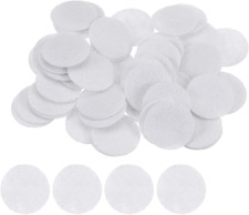 100Pcs round Felt Circles, 20Mm 3/4" Pre Cut Felt Craft Pads Non-Woven Mini Felt