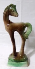 Mid Century Modern Haeger Art Pottery Horse Sculpture