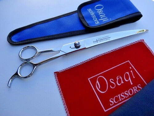 WARRANTY_Pet 10.5" DOWNWARD CURVED Scissors dog/cat grooming/Japanese Steel - Picture 10 of 12