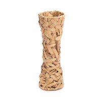 "Deko Vase \"Malida\" | Wasserhyazinthe | Natur Vase, Bodenvase, Kunstblumen Vase"