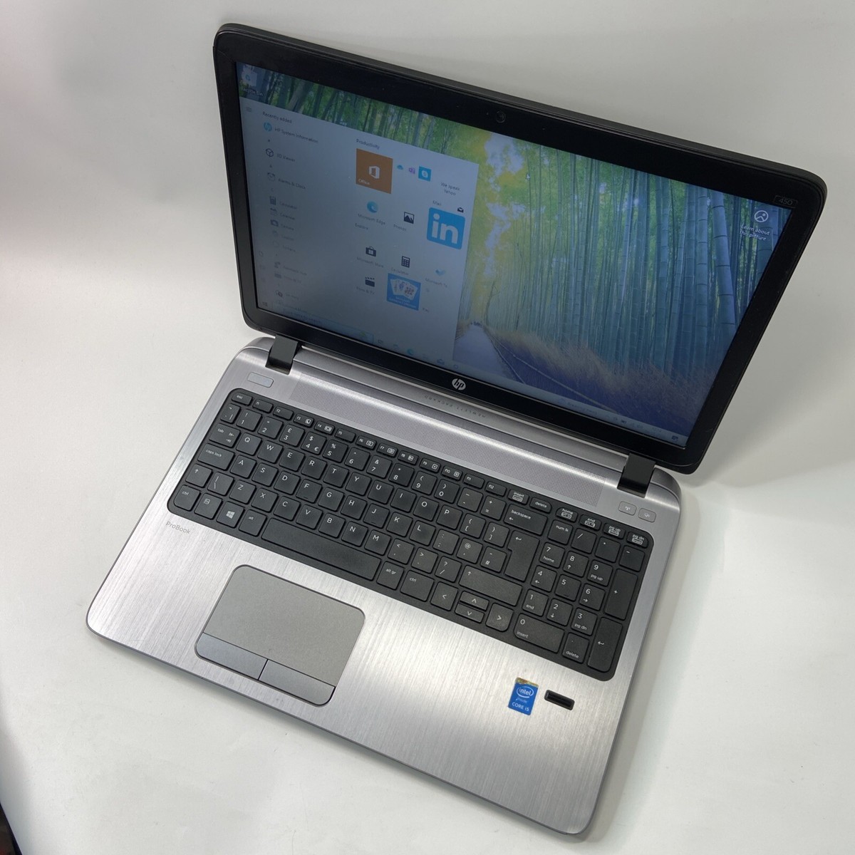 rmY-01010 / HP / 450G2(K7W28PT#ABJ:) / i5-4210U 1.70GHz / メモリ4GB / Windows7Pro HP ProBook 450 G2 - Core i5-5th Gen, 8GB RAM, 128GB SSD Windows 10