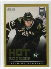 Antoine Roussel 13-14 Panini Score Hot Rookies Gold #617 Dallas Stars